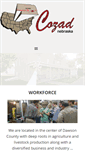 Mobile Screenshot of cozadnebraska.net